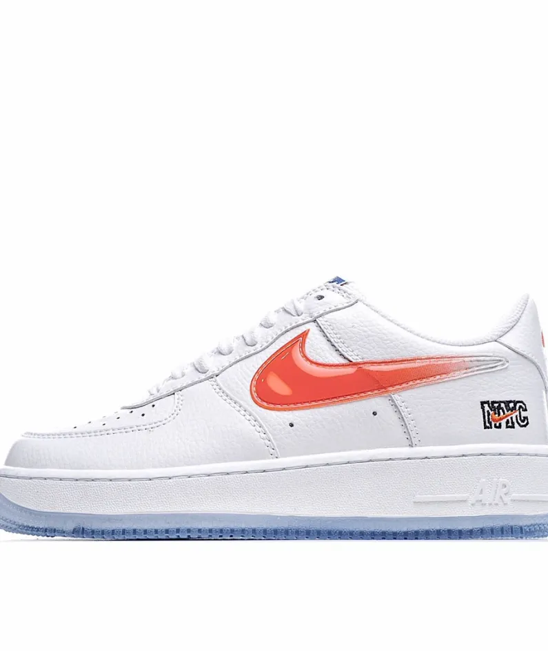 Nike Kith x Nike Air Force 1 Low "NYC" Low Top Sneakers