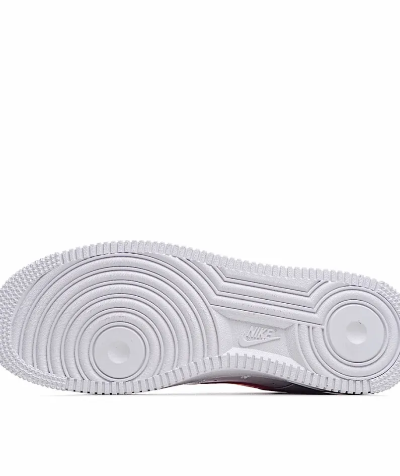 Nike Air Force 1 Low Low Top White Red