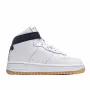 Nike Air Force 1 High NBA White and Black Sneakers