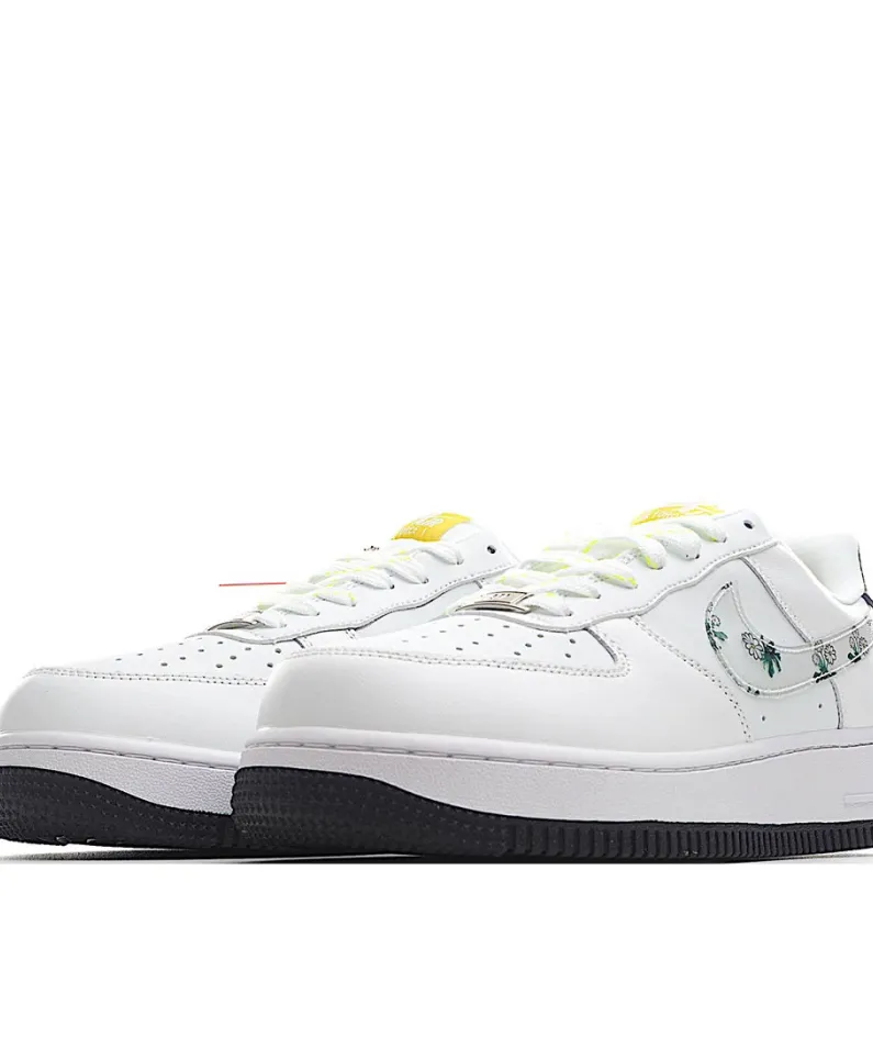 Nike Air Force 1 07 Low Top Pure White Black