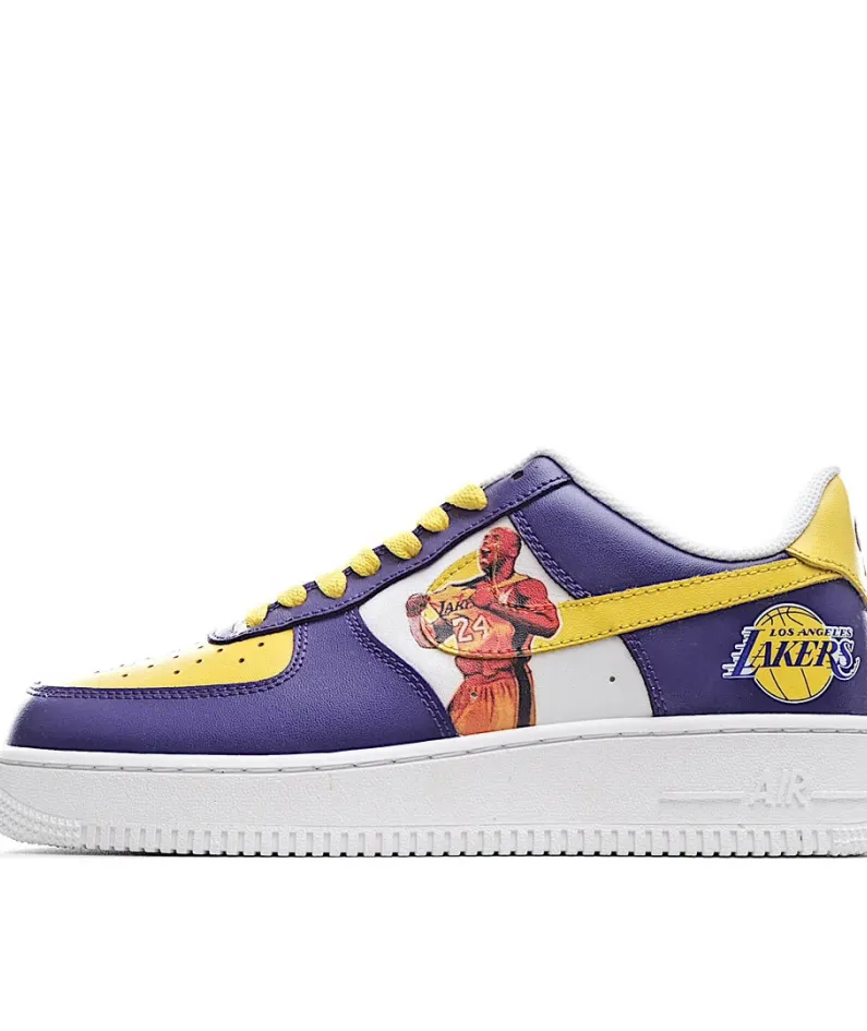 Nike Air Force 107 Purple Sneakers