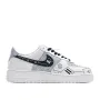 Nike Air Force 1 Low'07 Black, White and Grey Low Top Sneakers