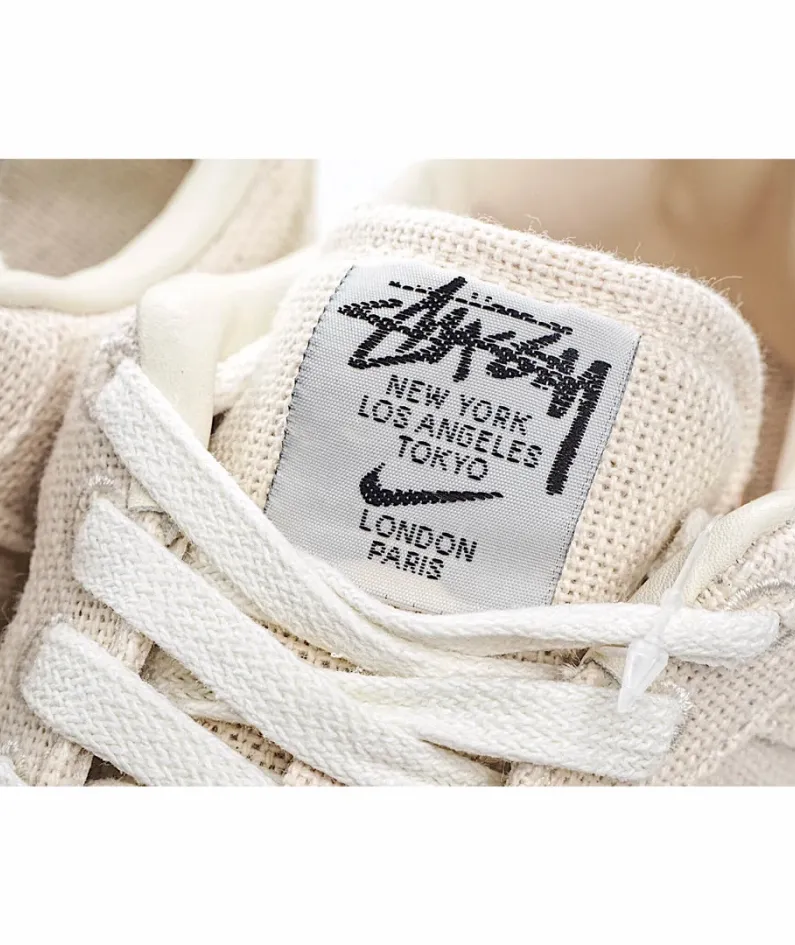 Stussy x Nike Air Force 1 Low Low Top Beige