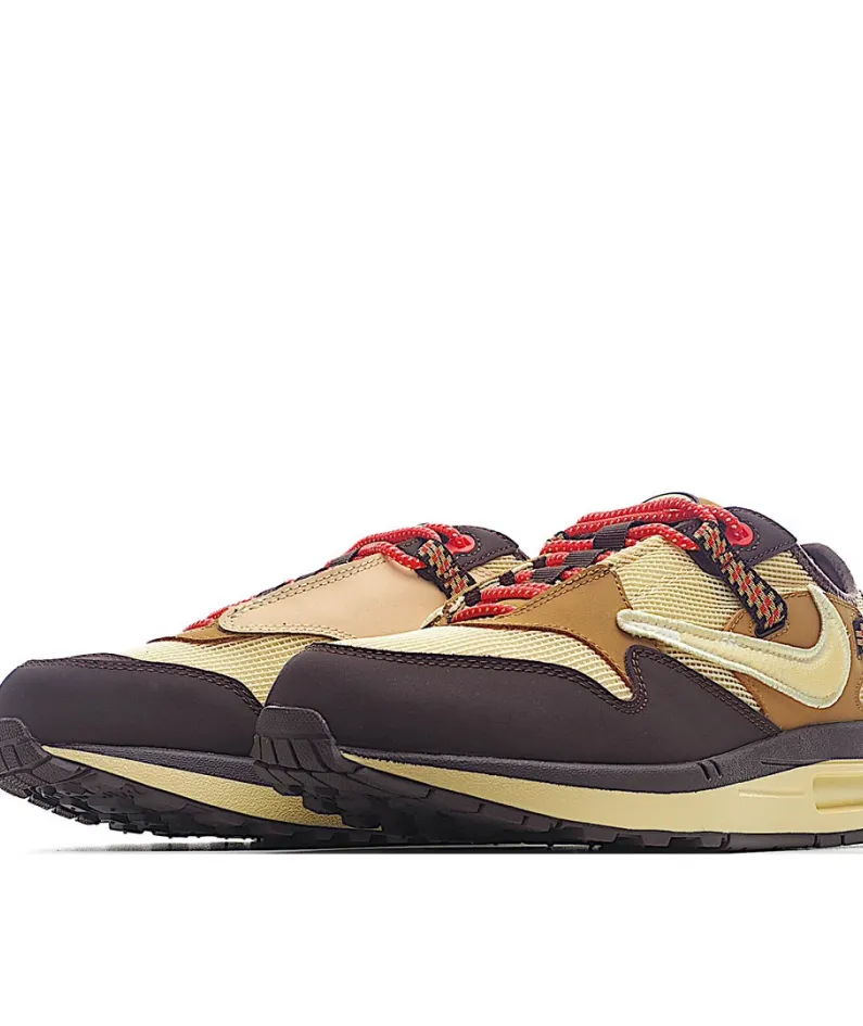 Nike Travis Scott x Air Max 1Cactus Jack⁠⁠ Running Shoe Dark Tan