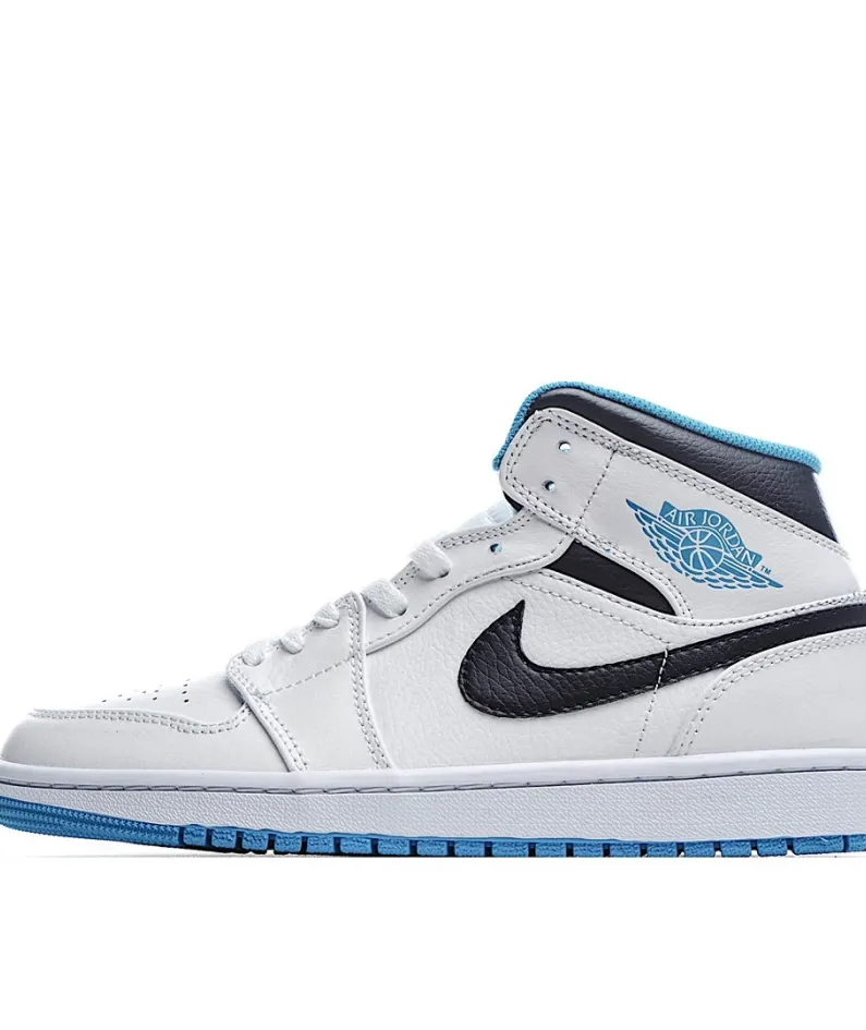 Air Jordan 1 Mid 'Laser Blue'