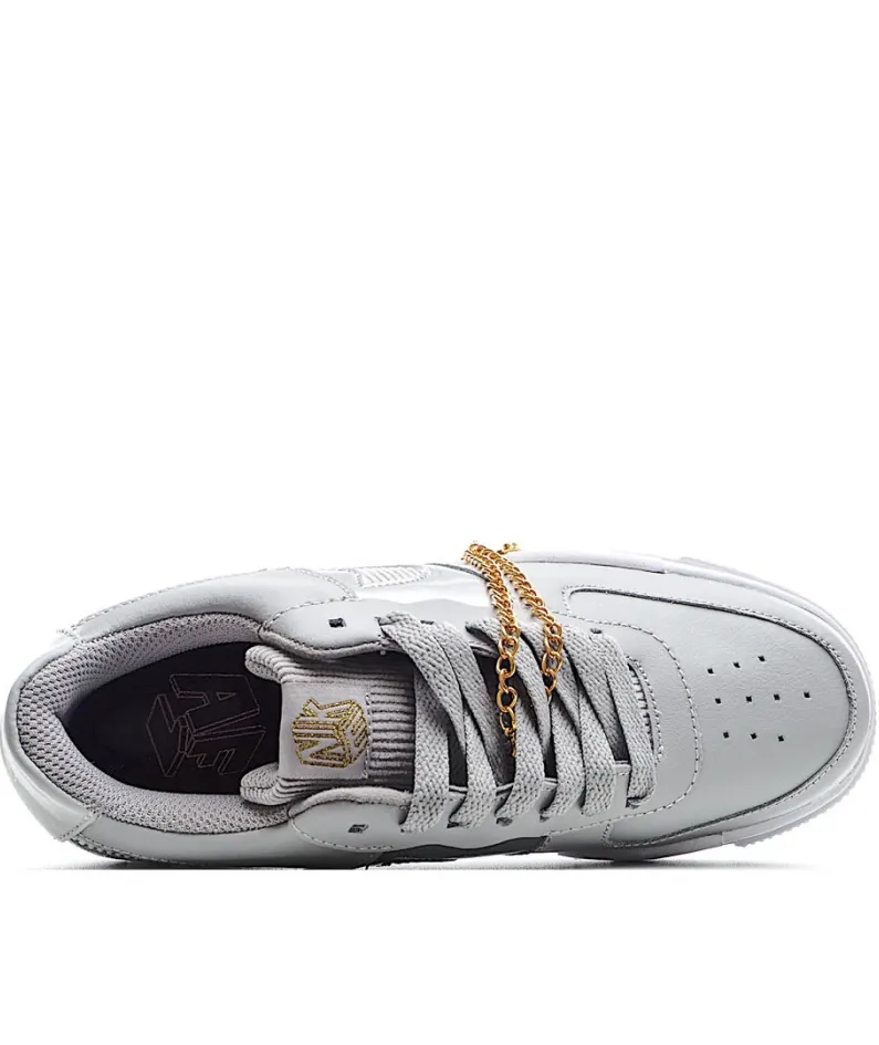 Nike Air Force 107 Silver Grey