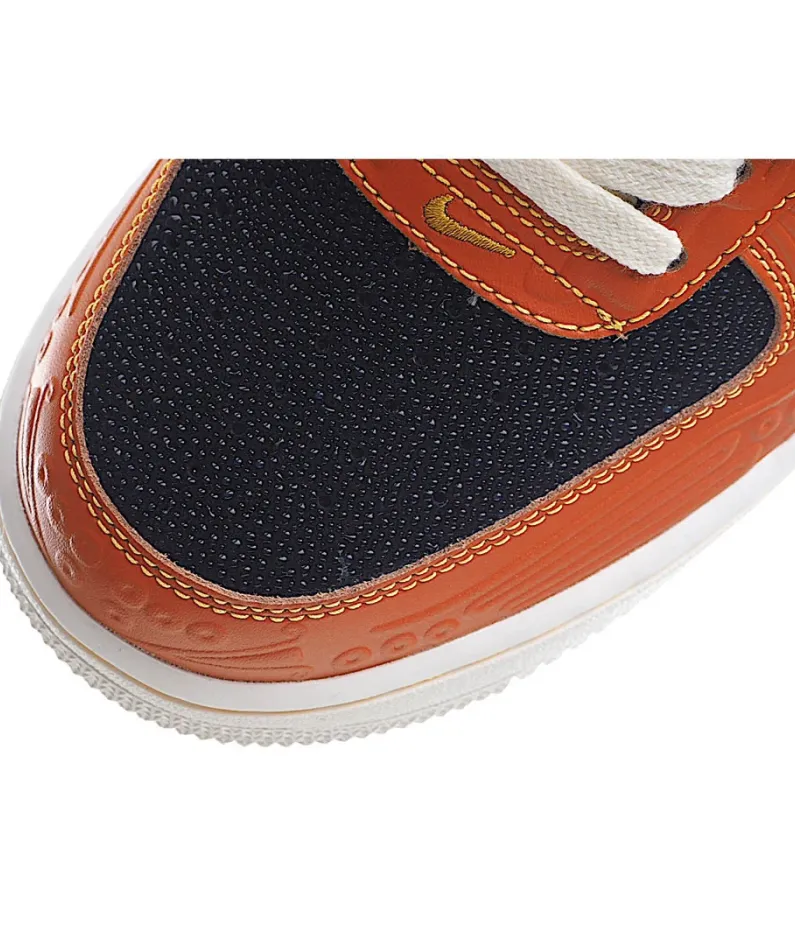 Nike Air Force 1 Black Orange