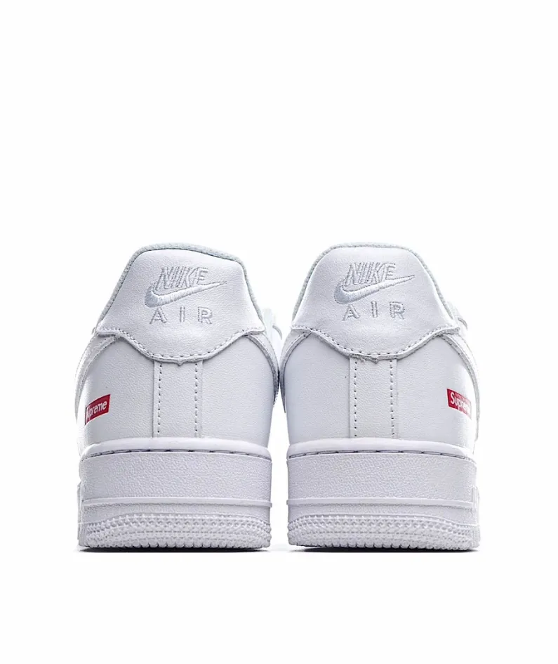 Nike Supreme X NK AIR Force 1 Low White Red