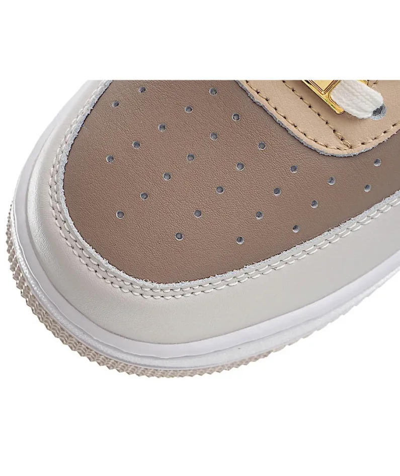 Nike Air Force 1 Hot Chocolate Low-Top Sneakers