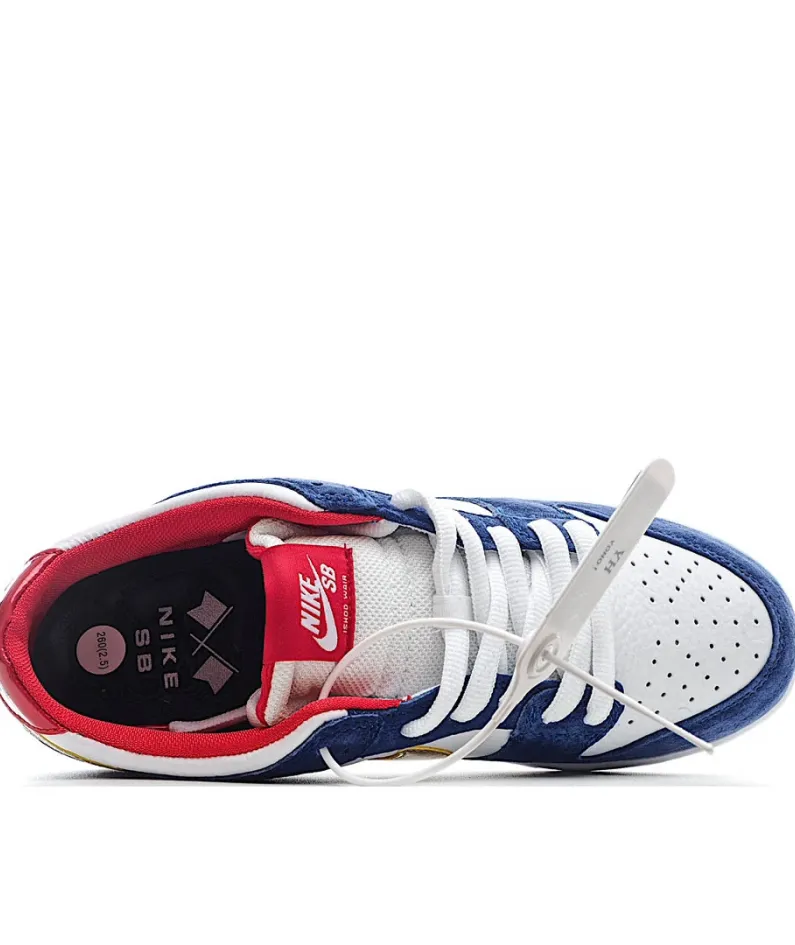 Nike SB Dunk Low Dark Blue and White