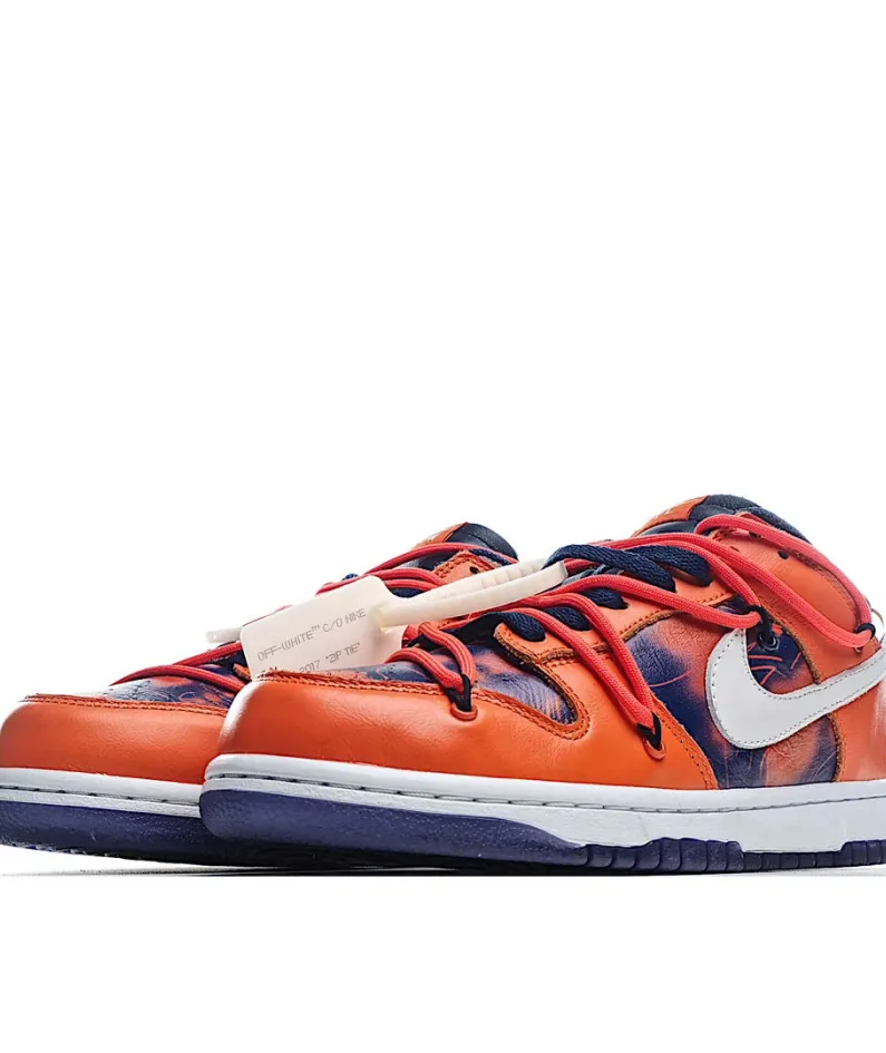 OFF-WHITE x Nike Dunk Low x FL Sneakers