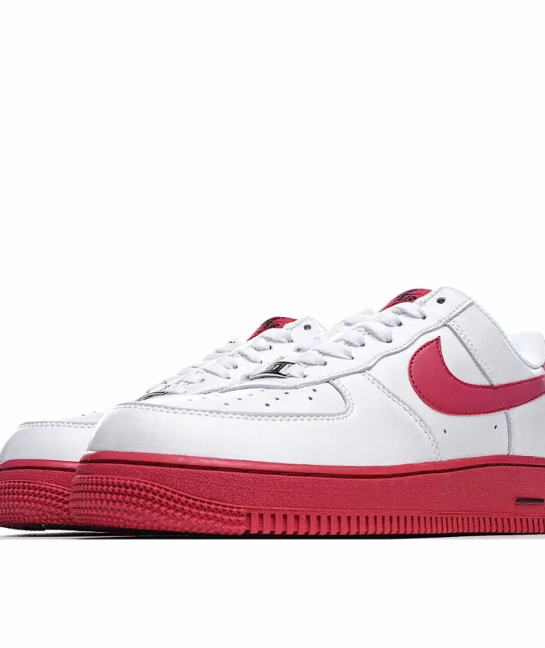 Nike Air Force 1 Low Low Top White Red