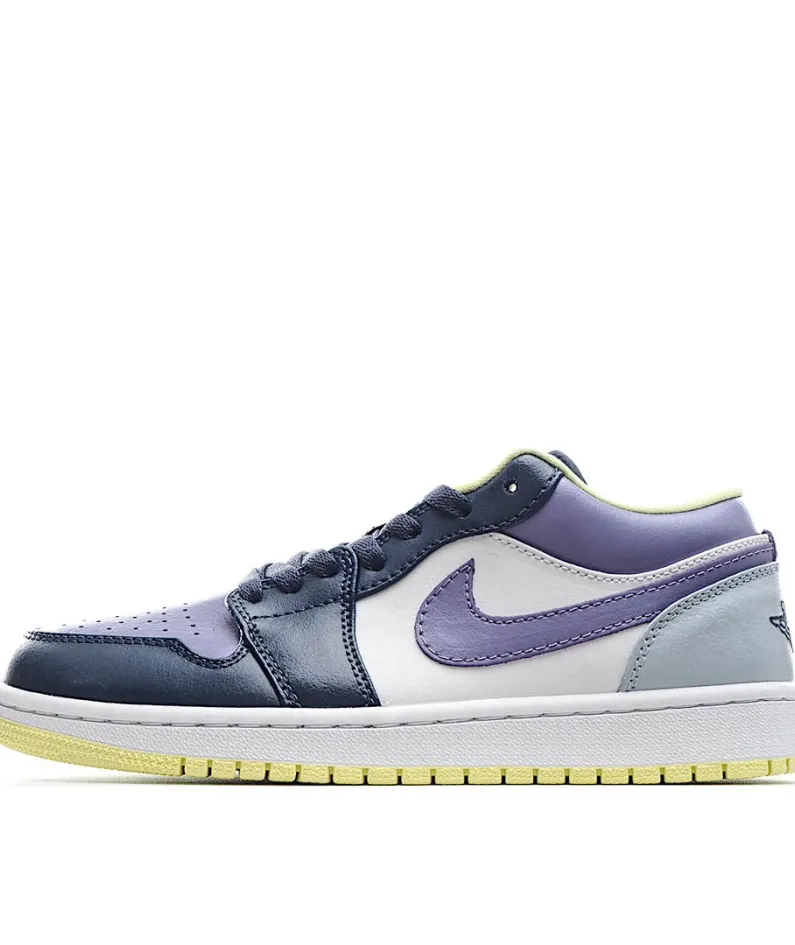 Air Jordan 1 Qiao Yi Low Top AJ1 Pink Purple Mandarin Duck