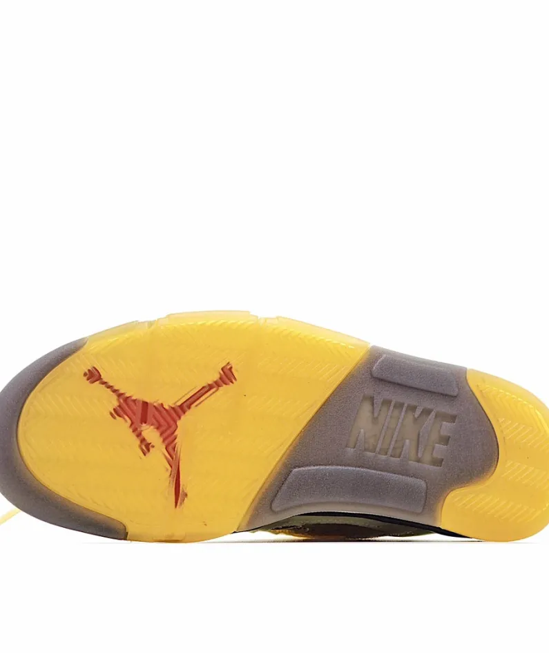 Off-White x Air Jordan 5 SP 'Sail'