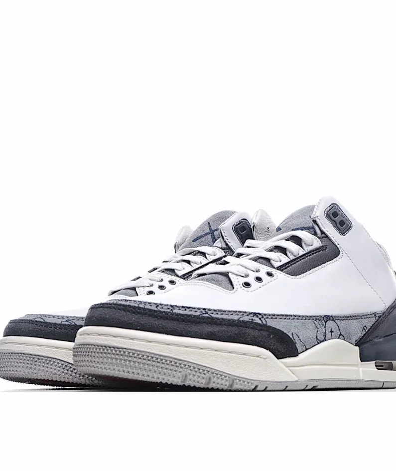 KAWS x Air Jordan 3 BespokeIND Customization
