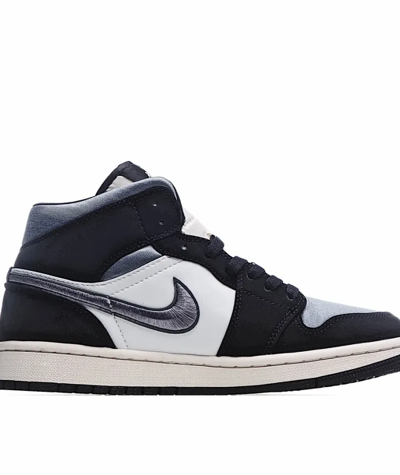 Air Jordan 1 Mid SE 'Satin Smoke Grey