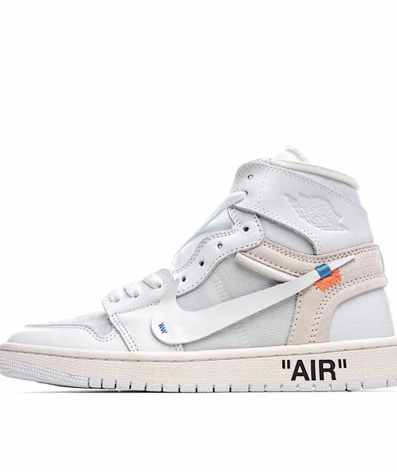 Off-White x Air Jordan 1 Retro High OG 'White' 2018