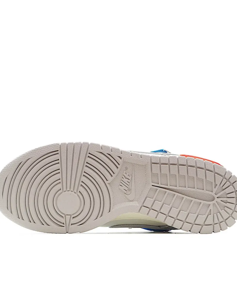 Nike 0ff-White x Nike Dunk Low "02 of 50" OW White Grey