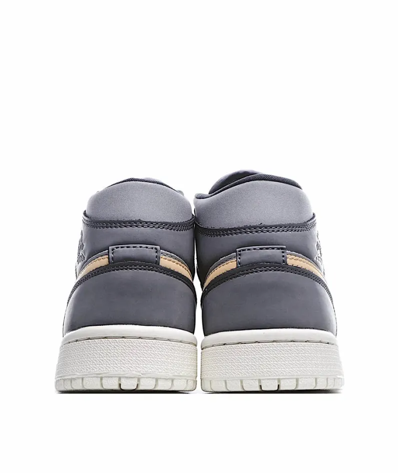 Wmns Air Jordan 1 Mid 'Iron Grey Onyx'