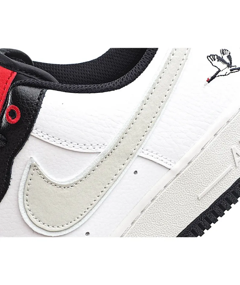 Nike Air Force 1 LowMilky Stork White Black Grey