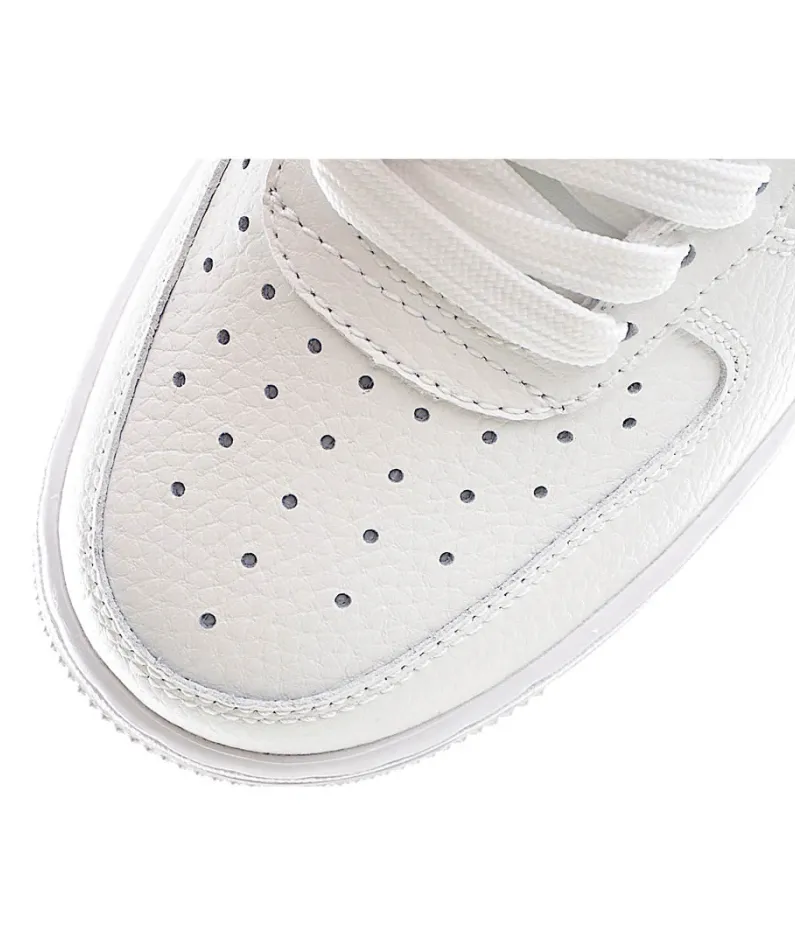 Nike Air Force 1 White and Orange