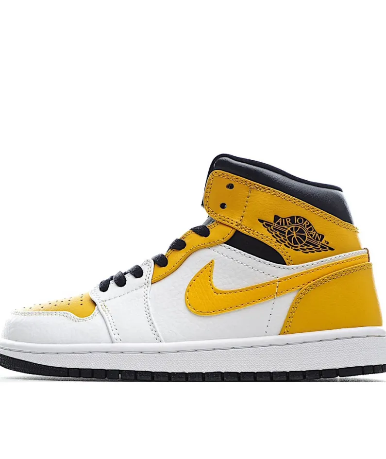 Air Jordan 1 Mid 'University Gold'