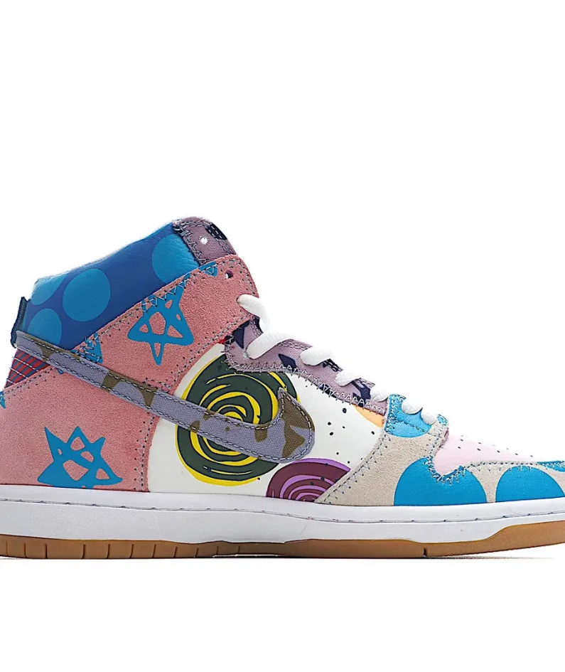 Nike Dunk SB High Thomas Campbell What The Dunk Sneakers