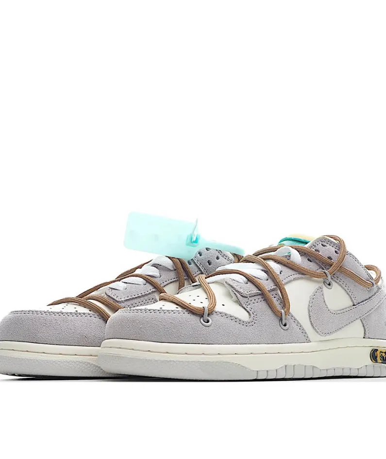 Off-White x Nike Dunk Low '12 of 50' OW Sneakers