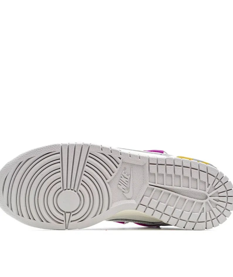 Nike 0ff-White x Nike Dunk Low "21 of 50" OW White Grey