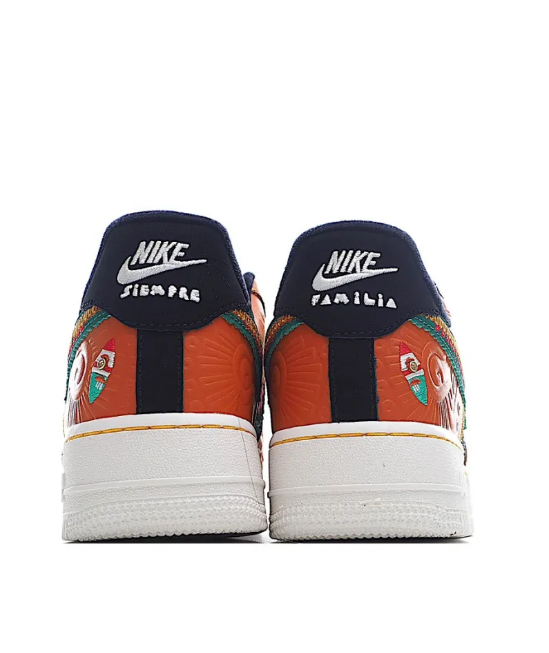Nike Air Force 1 Black Orange