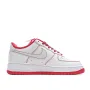 Nike Air Force 1 07 White Red Low Top 3M Reflective