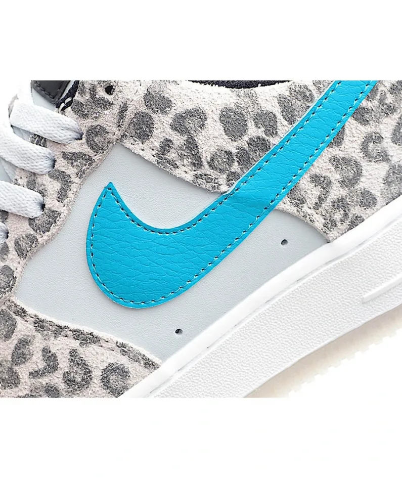 Nike Air Force 1 Low ''Leopard Off-White Blue