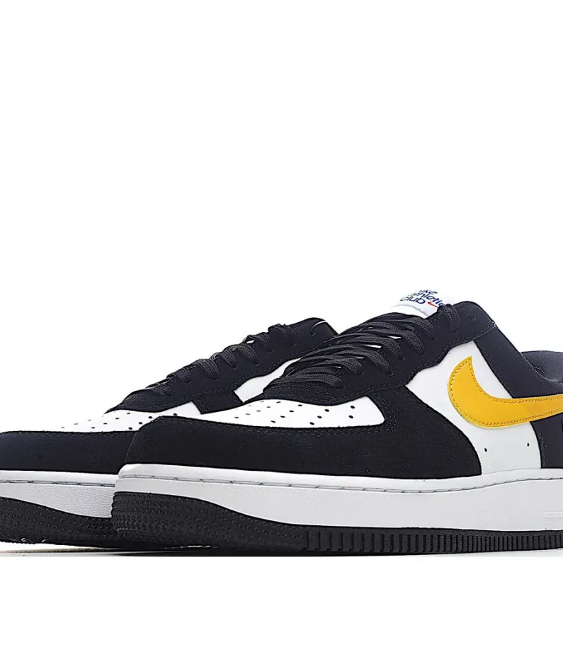 Nike Air Force 1 Low Sneakers Black & Yellow