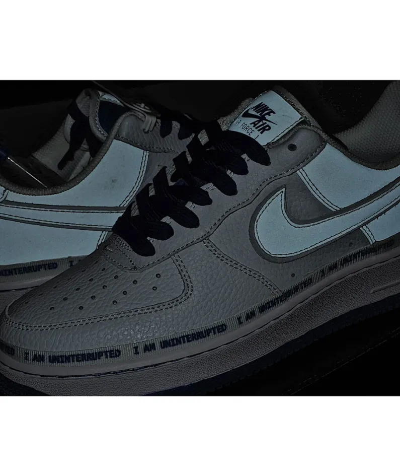 Nike Air Force 1107 More Than QS Blue and White
