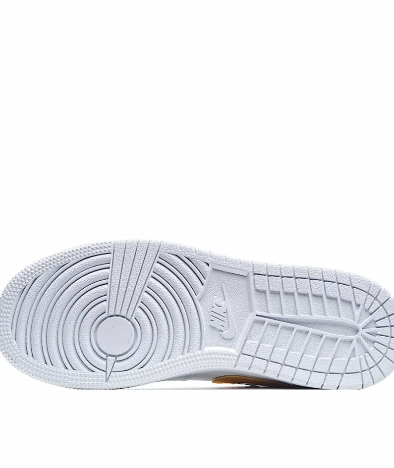 Nike Air Jordan 1 LowWhite/NeonAJ1 Low Top Classic Retro Culture Casual Sports Basketball Shoes