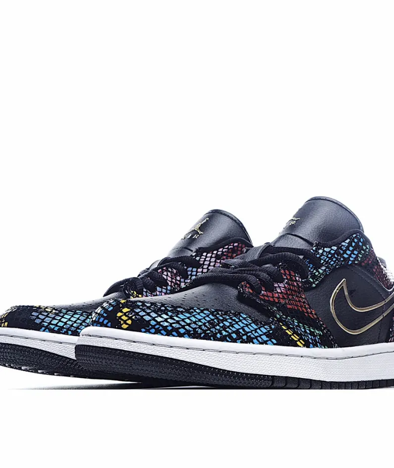 Wmns Air Jordan 1 Low 'Multi Snakeskin'
