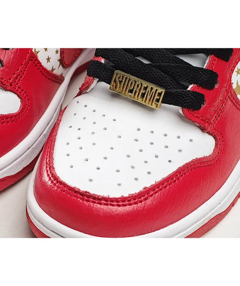 Nike SB Dunk High "Team Crimson" SB Sneakers