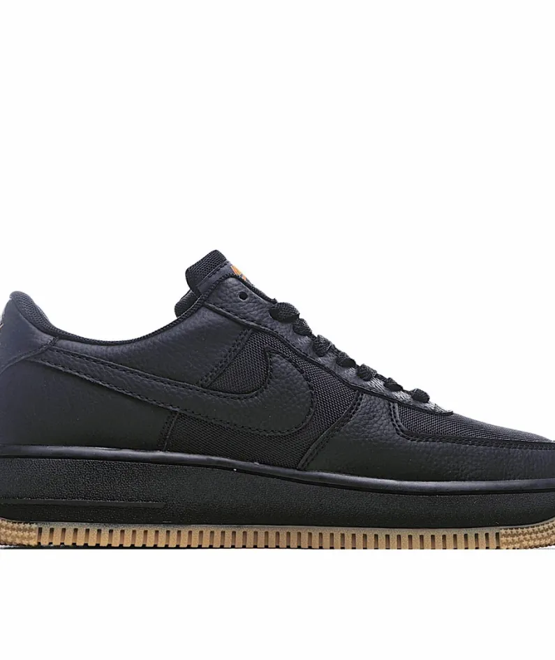 Nike Air Force 1 GORE-TEX Black Brown Beige Low Top