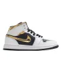 Air Jordan 1 Mid GS 'White Gold'