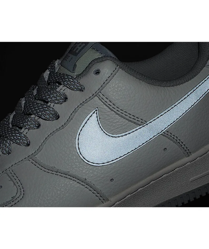 Kith xNike Air Force 107 Low Low Top Sneakers 3M Reflective