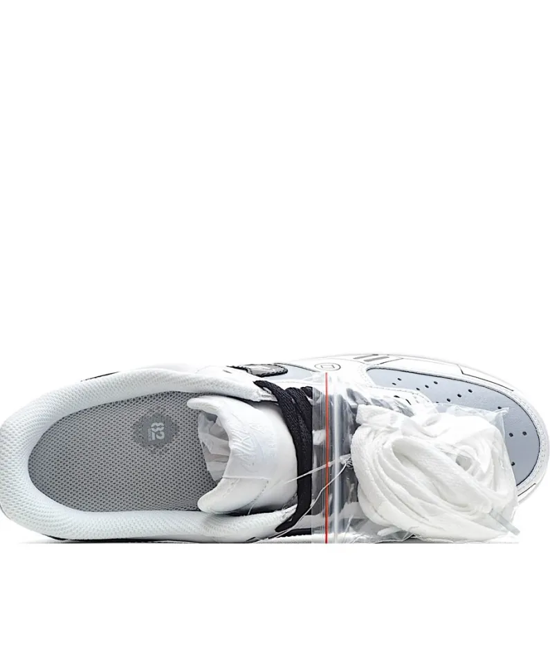 Nike Air Force 1 Low'07 Black, White and Grey Low Top Sneakers