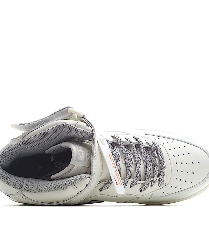 Kith xNike Air Force Mid-Top Sneakers 3M Reflective