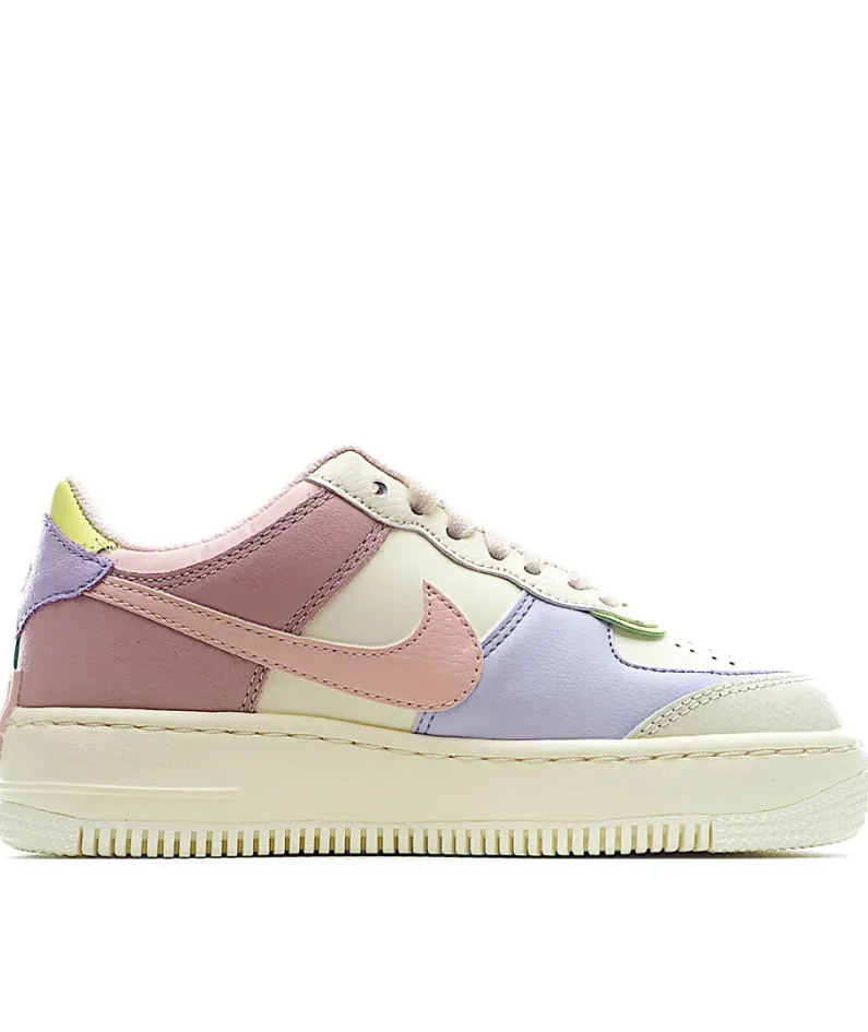Nike Air Force 1 Shadow Yellow Pink