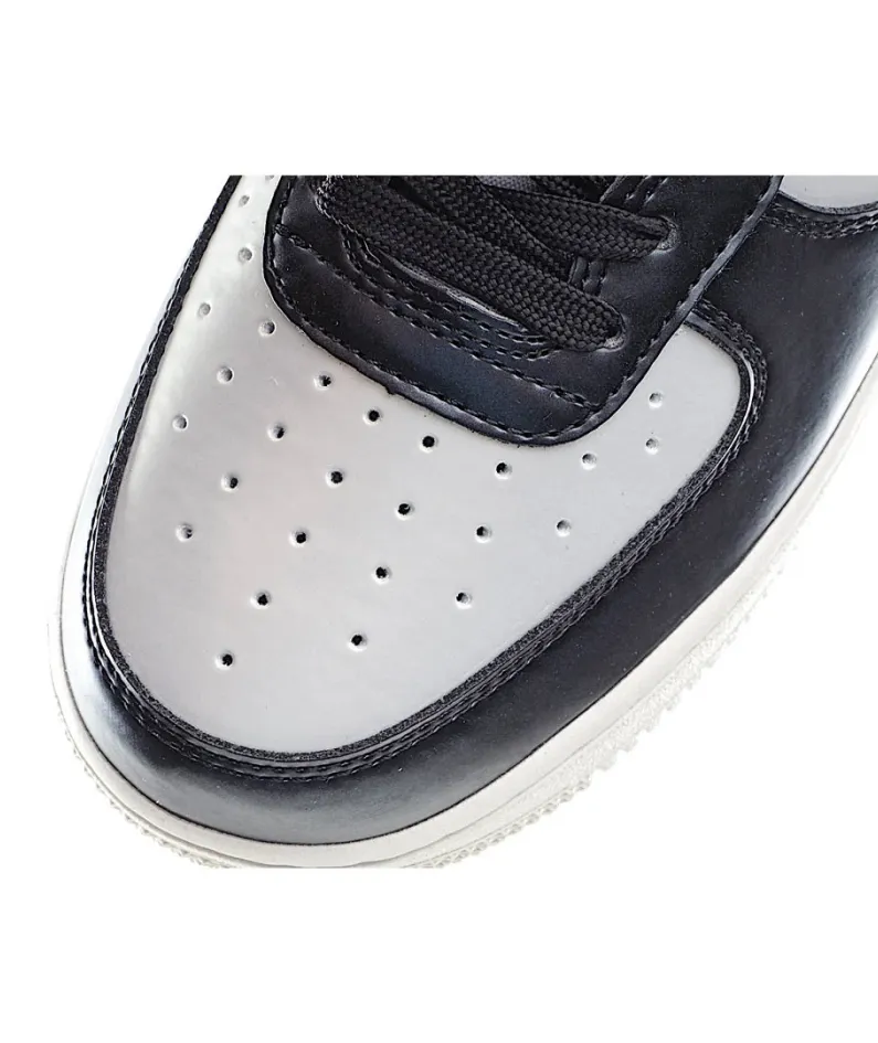 Nike Air Force 1 LV8 Black Gold Black Silver