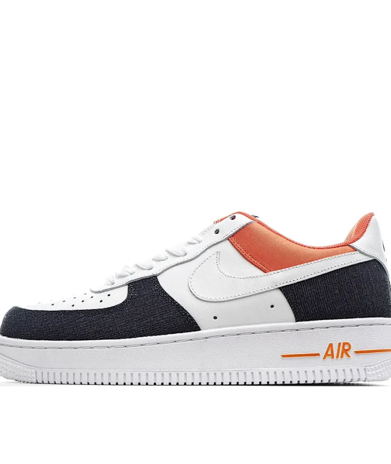 Nike Air Force1 07 Black Orange