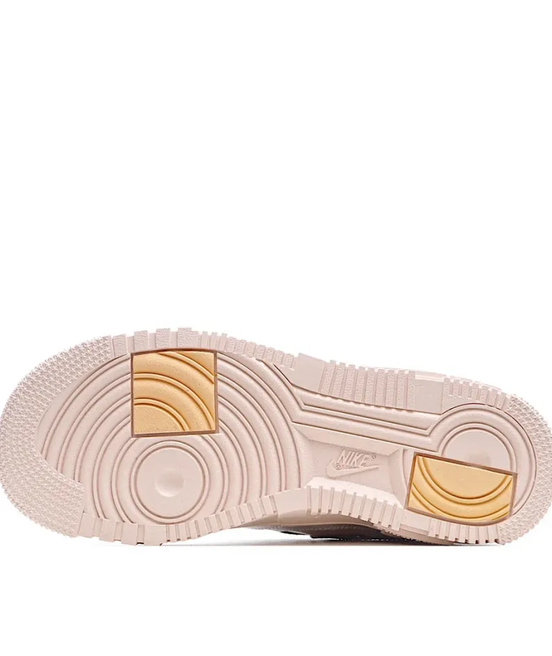 Nike Air Force 107 Grey Pink Orange