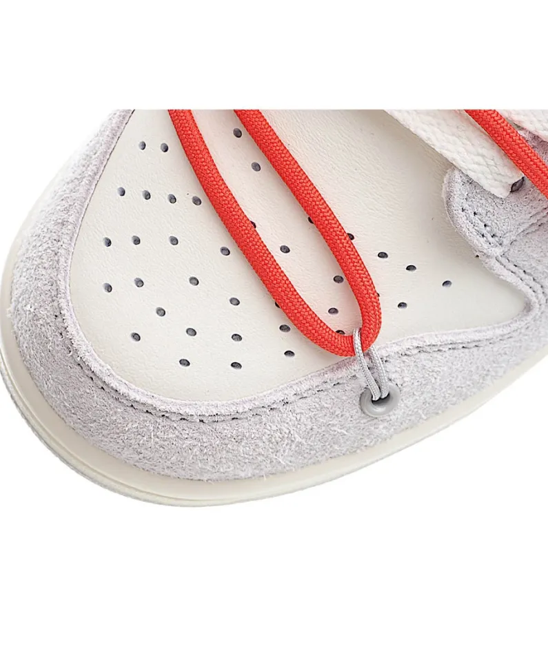Nike SB Dunk OFF-WHITE Grey Orange Purple
