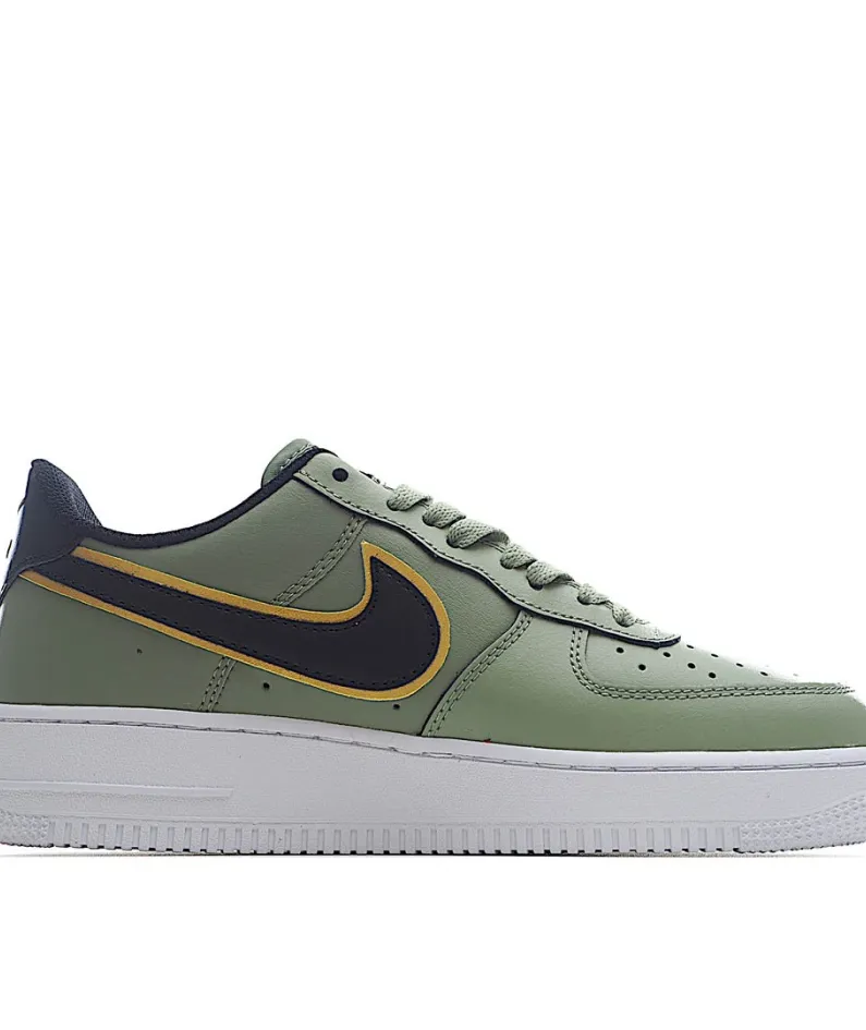 Nike Air Force 1 React LV8 Green Black Gold