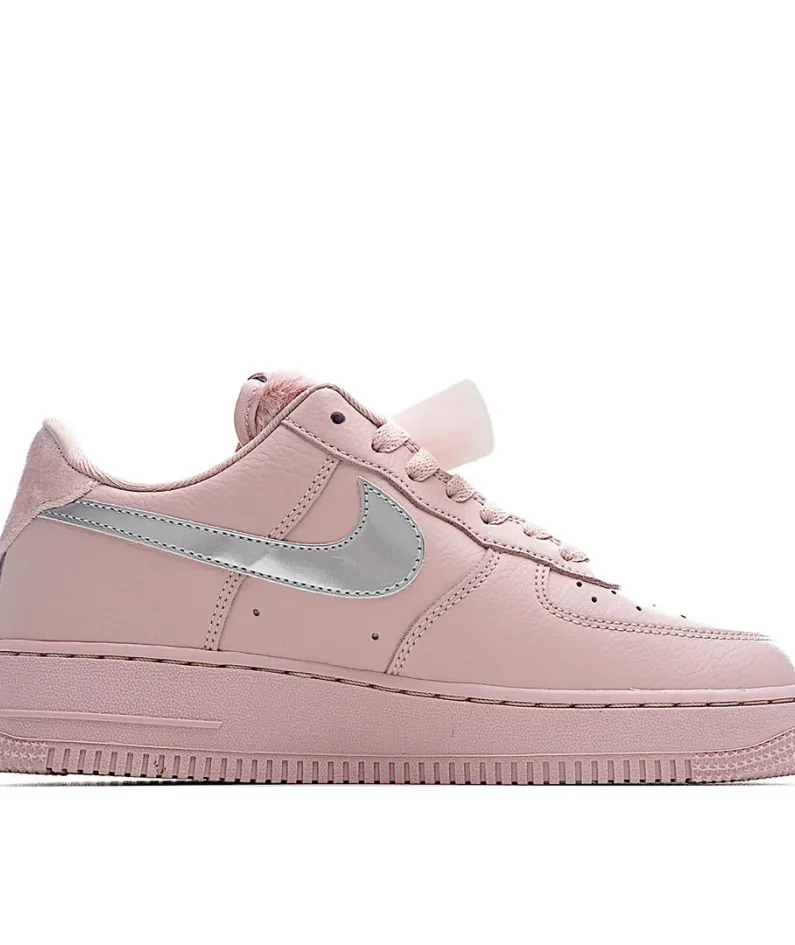 Nike Air Force 1 Pink Silver Hook