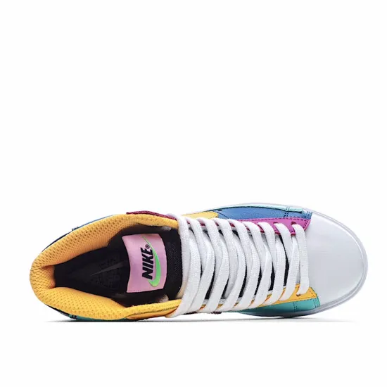 Nike Blazer Mid GS 'Aurora Purple Orange'